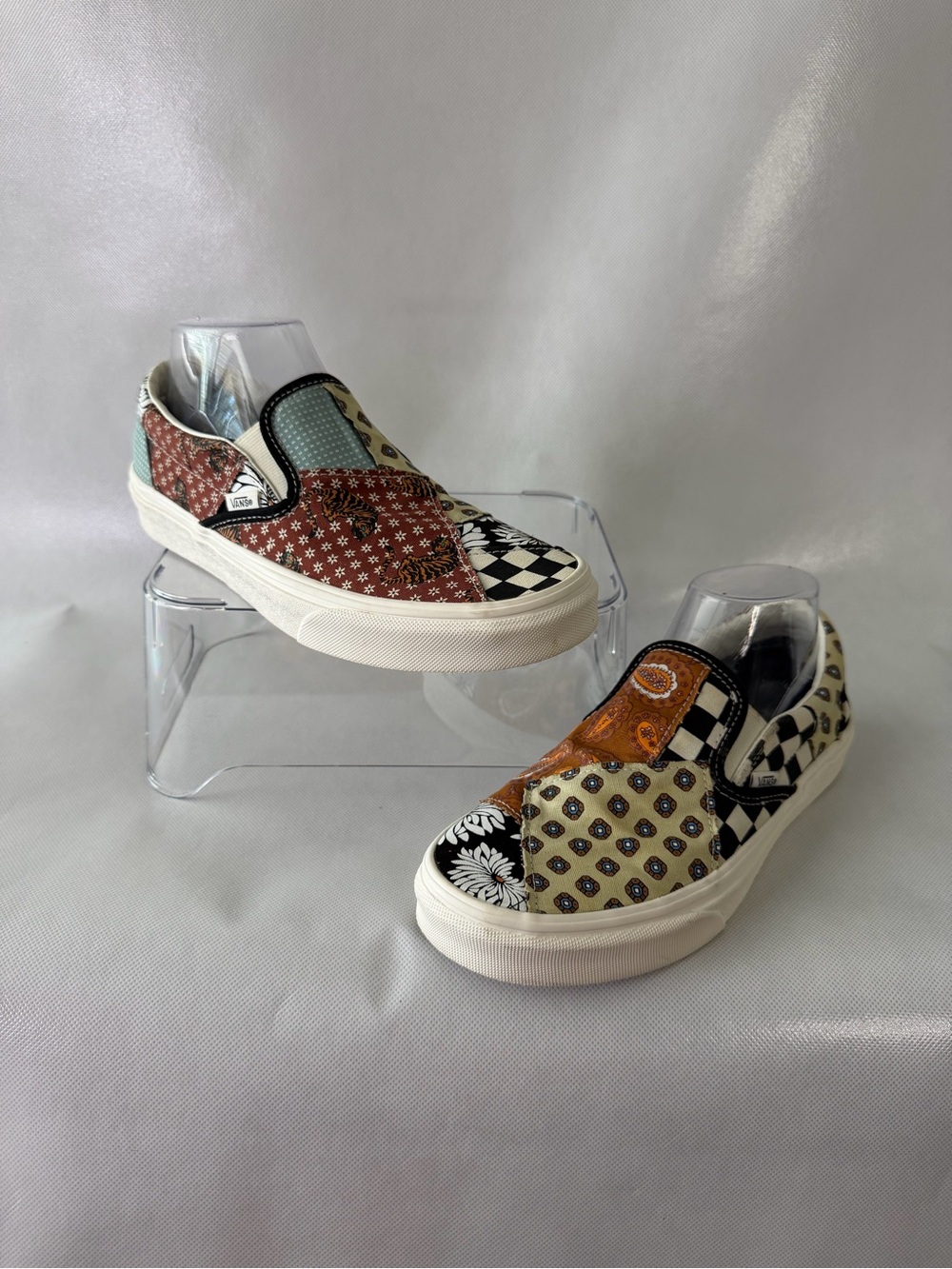 Vans Classic Slip-On Patchwork Floral Sneakers